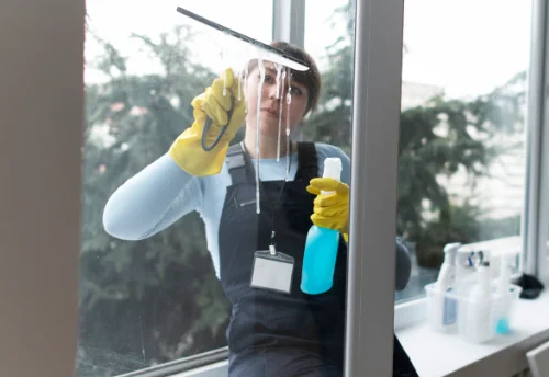Nettoyage de vitres intérieures et extérieures à Lanvellec